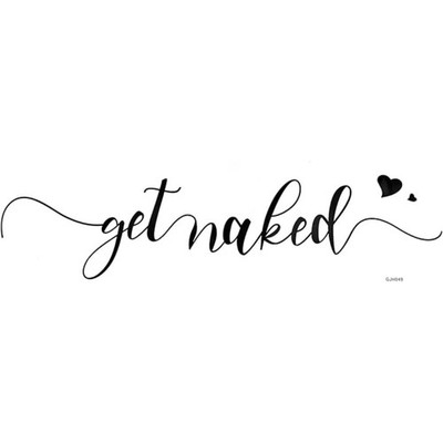 1sheet PVC Quotes Wall Stickers for Stairway Home tion Word Get Naked