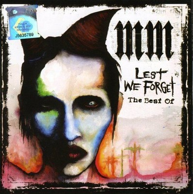 Audio Cd - Marilyn Manson - Lest We Forget - Best Of  - Interscope Records -D- N