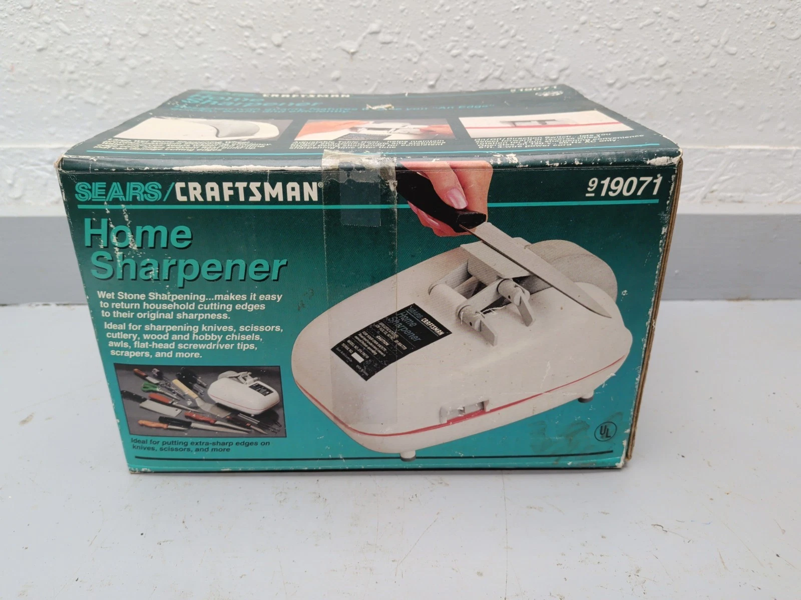 Sears Craftsman Home Sharpener 120V Electric Craftsman 9-19071 Roebuck NEW