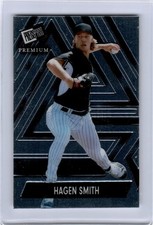 2024 Press Pass Premium Brite Brite 27 HAGEN SMITH White Sox ARKANSAS Razorbacks