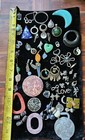 Junk Job Lot 60+PCS Mix Pendants Charms Jewelry Findings Upcycle Craft Vtg/Mod — photo 2