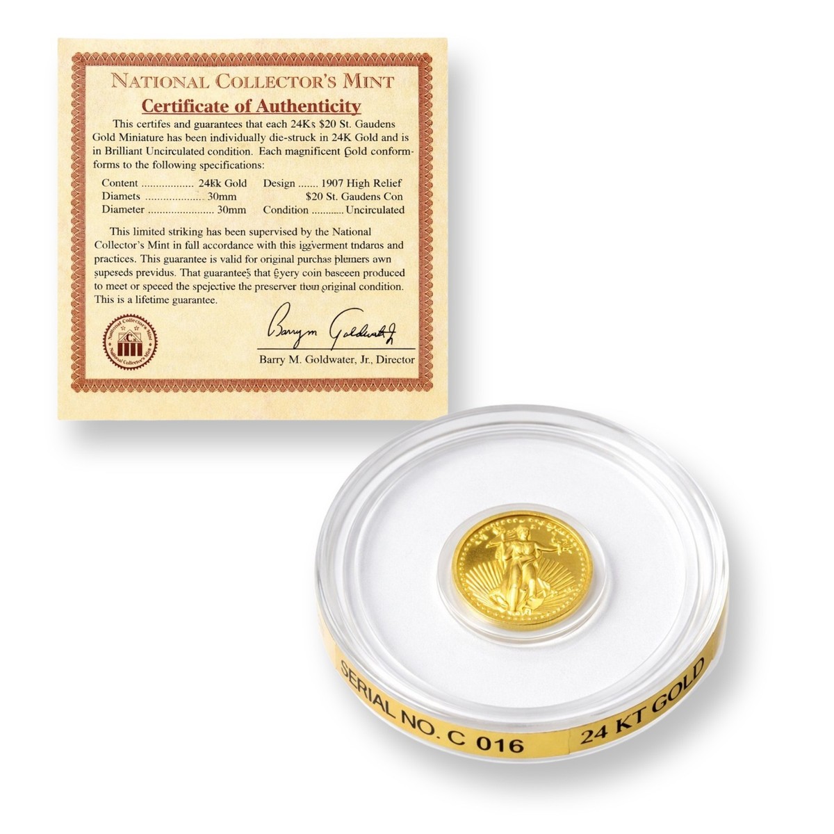 クリーム 素晴らしき世界 24kt 24金ゴールド2CD トール・ボックス付 24K Gold $20 Saint-Gaudens Mini Coin w/ COA National Collector's