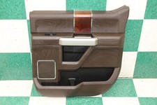 17-22 F350 King Ranch Brown Rear Passenger Right Rh Interior Door Trim Panel Oe