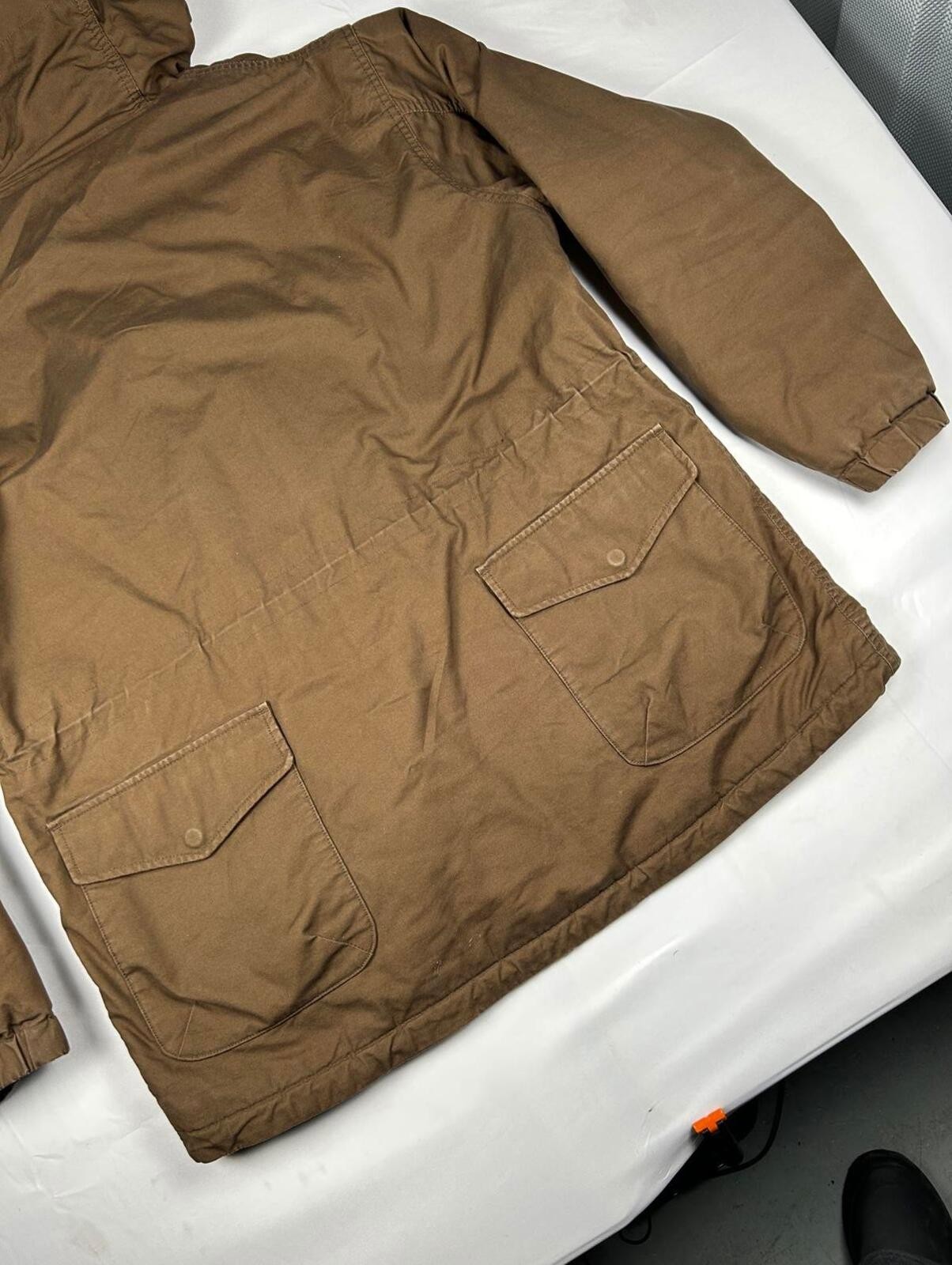 Uniqlo x Engineered Garments NY Puff Tech Heattech Utility Jacket Brown Size S image 5