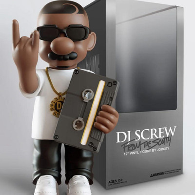 Overseas limited DJ SCREW figure 713 limited HIPHOP G-RAP Overseas limited DJ SCREW figure 713 limited HIPHOP G-RAP