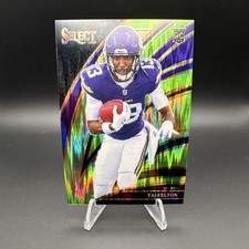 2025 Panini Select Tai Felton Club Level Green Shock Prizm RC /699 #265 Vikings