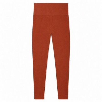 SET Active Sculptflex Rib Leggings Pink Clay Seamless High Rise XS