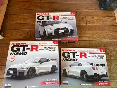 DEAGOSTINI NISSAN GT-R Nismo 1/8 Scale Vol. 1-100 Full Sét Unused