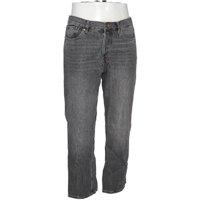 Space, Jeans, Größe: L, SPACE, Grau, Baumwolle, Einfarbig, Denim, Herren #vNg
