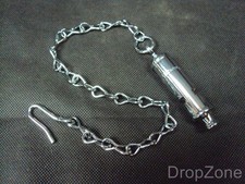 NEW The Metropolitan Whistle with Lanyard / Chain, Police, Military.