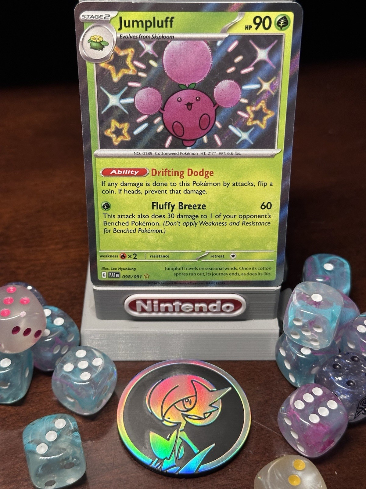 Jumpluff 098/091 SV: Paldean Fates Holo