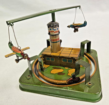 Rotating Planes Car  Motorcycle Carousel Toy Base 4 3/4" X 4 3/4" Working