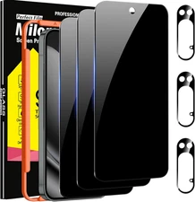 3 Pack Privacy Screen Protector for Google Pixel 10 Pro XL Tempered
