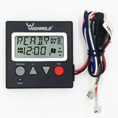 Highwild 6V/12V Universal Game Feeder Digital Timer G-