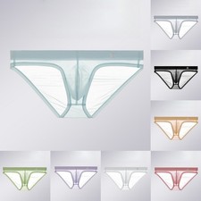 Casual Evening Ice Silk Briefs Adaptable To All Seasons Comfortable Daily Wear