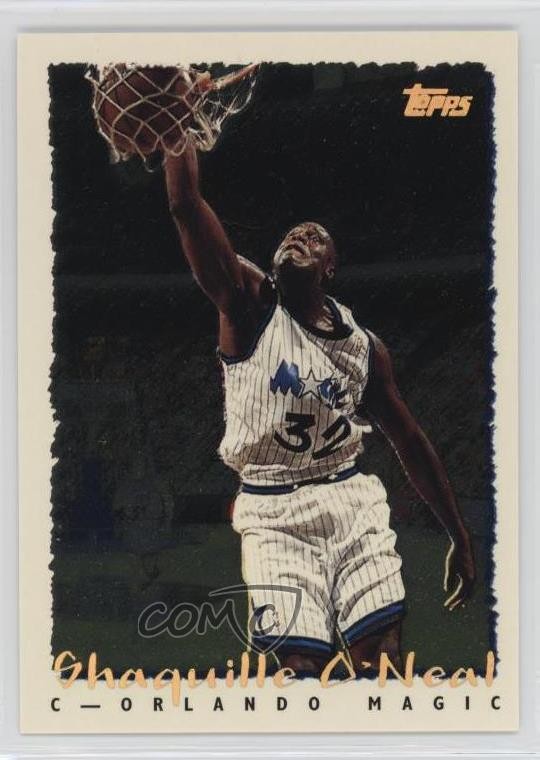 1994-95 Topps Spectralight Shaquille O'Neal #299 HOF 0e0