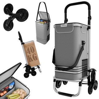 24MOVE® Trolley Einkaufstrolley Handwagen Roller Einkaufswagen klappbar RETOURE