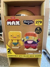 ZURU MAX Fuggler 279-Piece Interlocking Blocks Set Rare Gold Butt-On