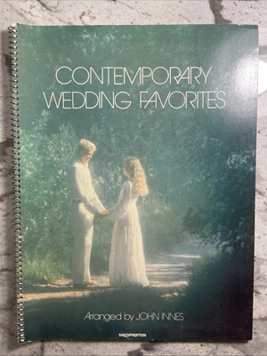Wedding Songbook Christian Contemporary Wedding Favorites Spiral Bound Piano VG