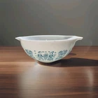 Vtg Pyrex Cinderella Mixing Bowl Amish Butterprint 2 1/2” Qt #443