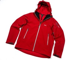 Mens RAB Exodus Red Lightweight Softshell Ful...