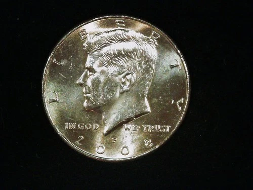 2008-P Kennedy Half Dollar AU++ (1). Free Shipping!