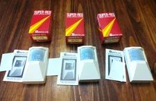 3 Visonic Passive Infrared Detectors Super-Red SRN-2000, Lens No. 55 & 100