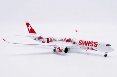 JC Wings Airbus A350-900 SWISS ''Wanderlust'' Flaps Down HB-IFA 1:400 Modellflugze