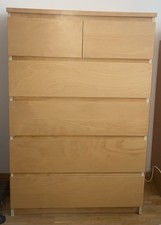 Holz Kommode mit Schubladen