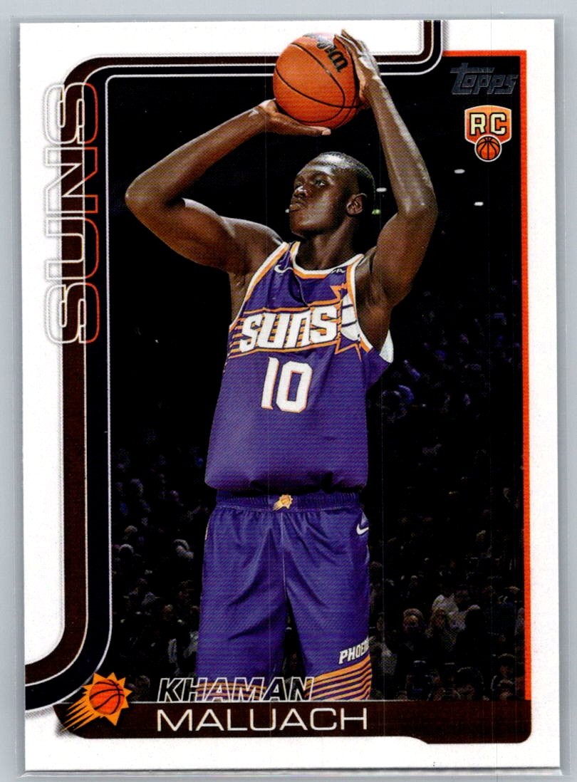💎2025-26 Topps Basketball #210 Khaman Maluach RC - Phoenix Suns💎