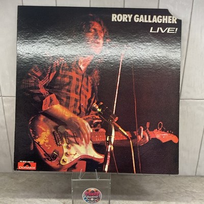 Rory Gallagher Live! LP Vinyl Record Polydor Rock 33 RPM 12'' PD 5513