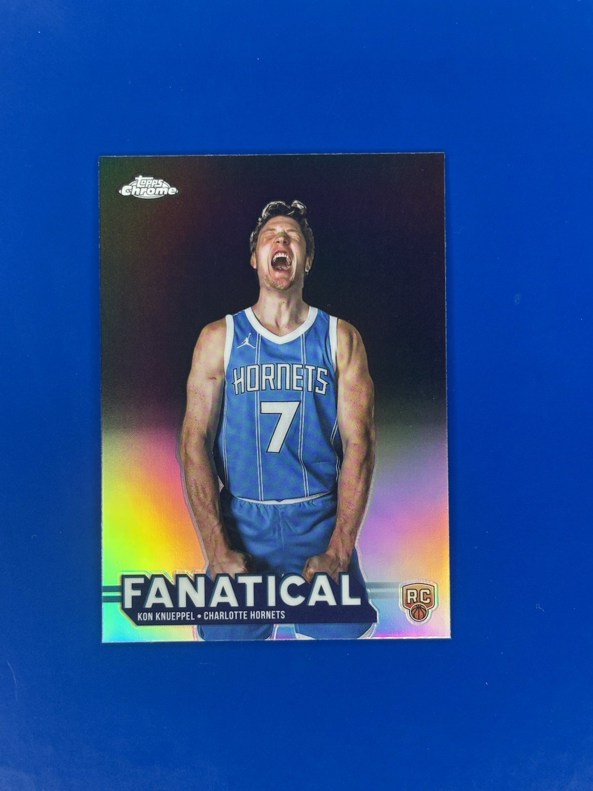 ファングッズ Kon Knueppel Charlotte Hornets RC px-24 Kon Knueppel 2025 Topps Chrome #FAN-24 Fanatical Price Guide