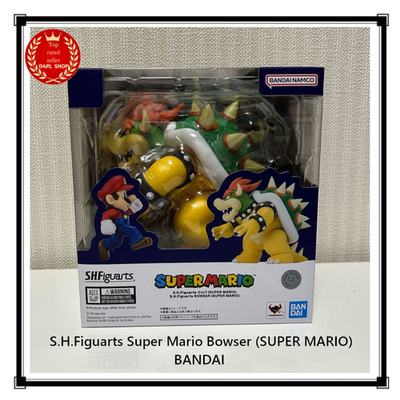 SHFiguarts スーパーマリオ バウザー S.H.Figuarts Super Mario Bowser (SUPER MARIO) BANDAI Japan NEW