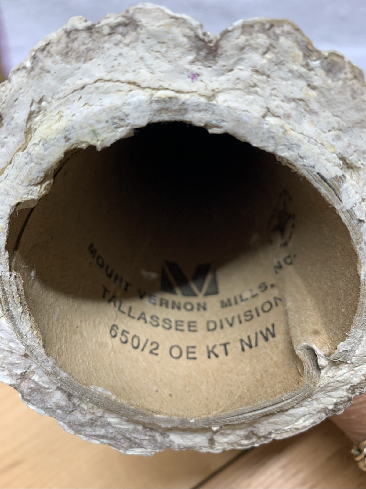 Vintage Christmas Santa Claus Paper Mache Hand Painted Mount Vernon Mills