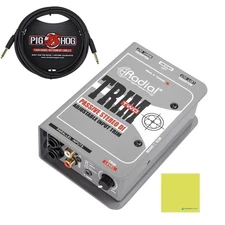 Radial Engineering Trim-Two Passive Stereo Direct Box with Level Control Bund...