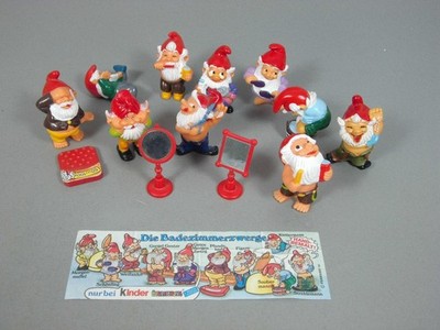HPF: Bathroom Gnomes 1991 - Complete Set + 1 BPZ (100% Original)