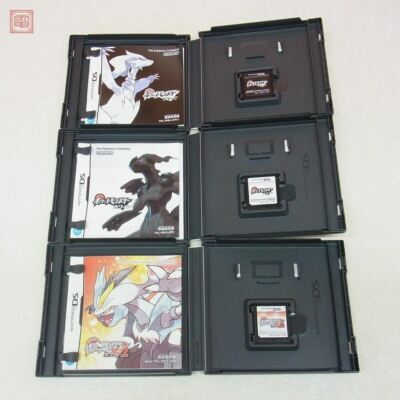 Nintendo DS Pokemon Black 1,2 White 1,2 Pearl Diamond Platinum