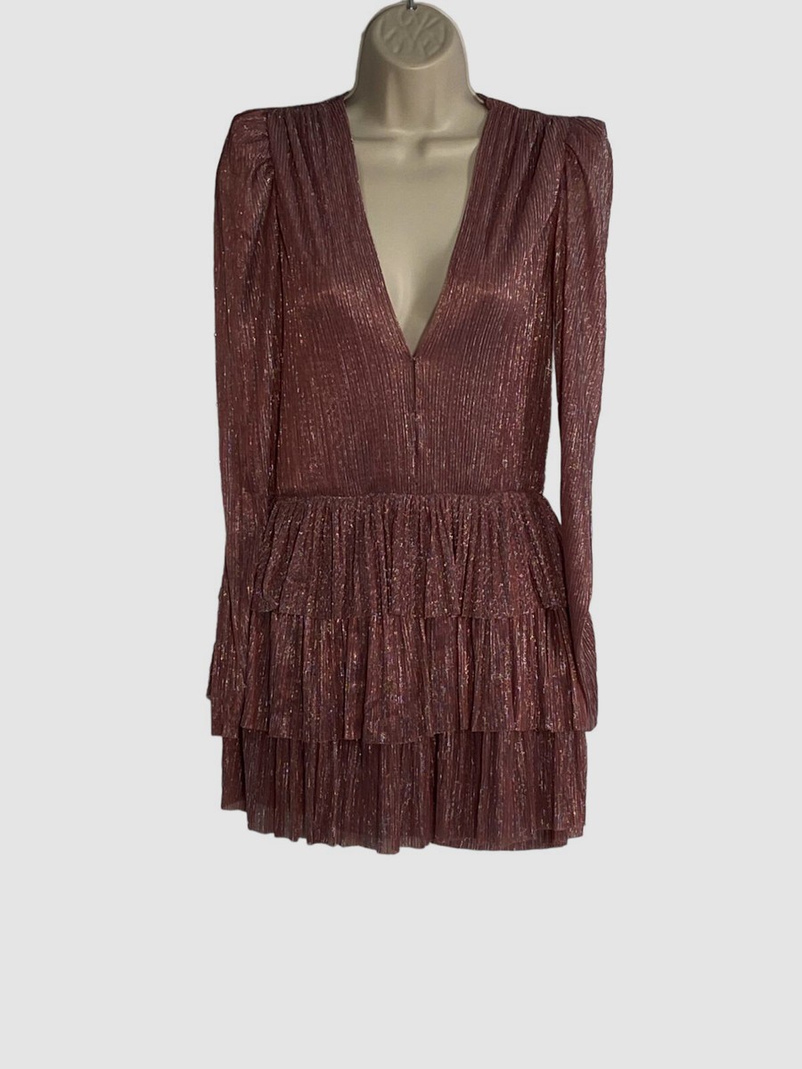 sabina musayev carry pleated mini dress CARRY MINI DRESS