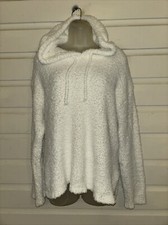 Z Supply Fleece Long Sleeve Hooded Pullover Knit Sweatshirt Size M