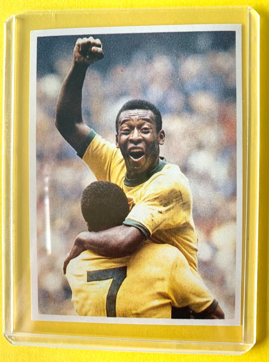 Carte à Collectionner Pelé - Édition Limitée Signée Artiste David Lee - Santos FC 2/10 - Authentique