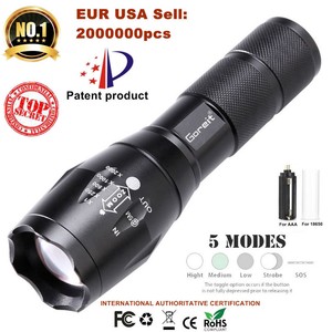 90000lm Ultrafire G700 XML CREE LED Tactical Flashlight Military Torch Headlamp