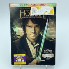 The Hobbit An Unexpected Journey DVD Two 2 Disc Special Edition TESTED