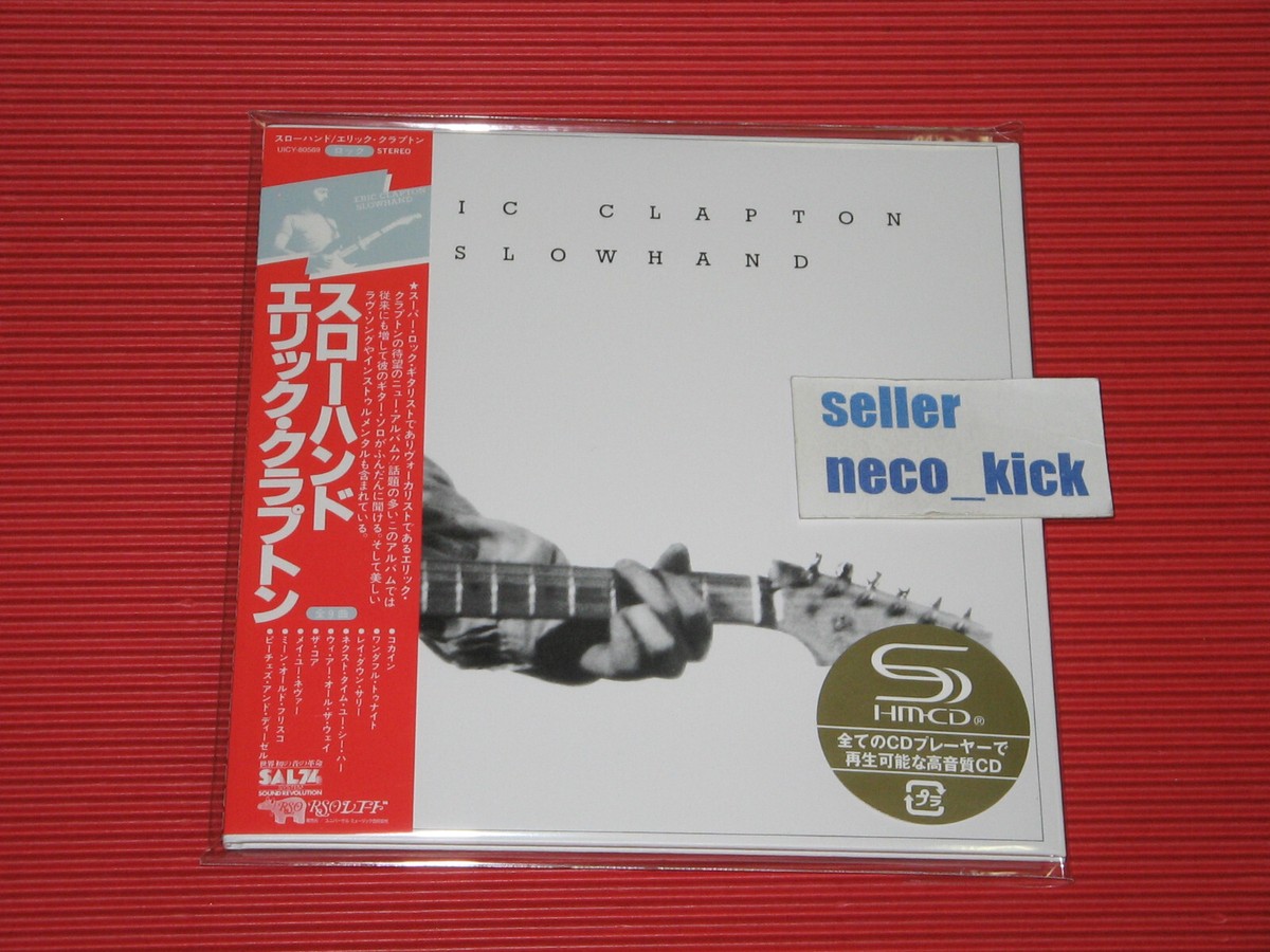 11B ERIC CLAPTON SLOWHAND WITH BONUS TRACKS 2025 JAPAN MINI LP SHM