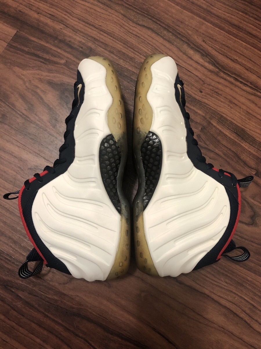 Nike Air Foamposite One PRM 'Olympic' Men's 10 US [575420-400