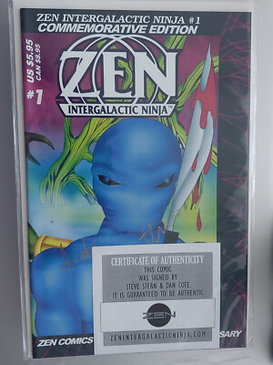 Zen Intergalactic Ninja : Issue #1 (Commemorative Edition Double Signed)