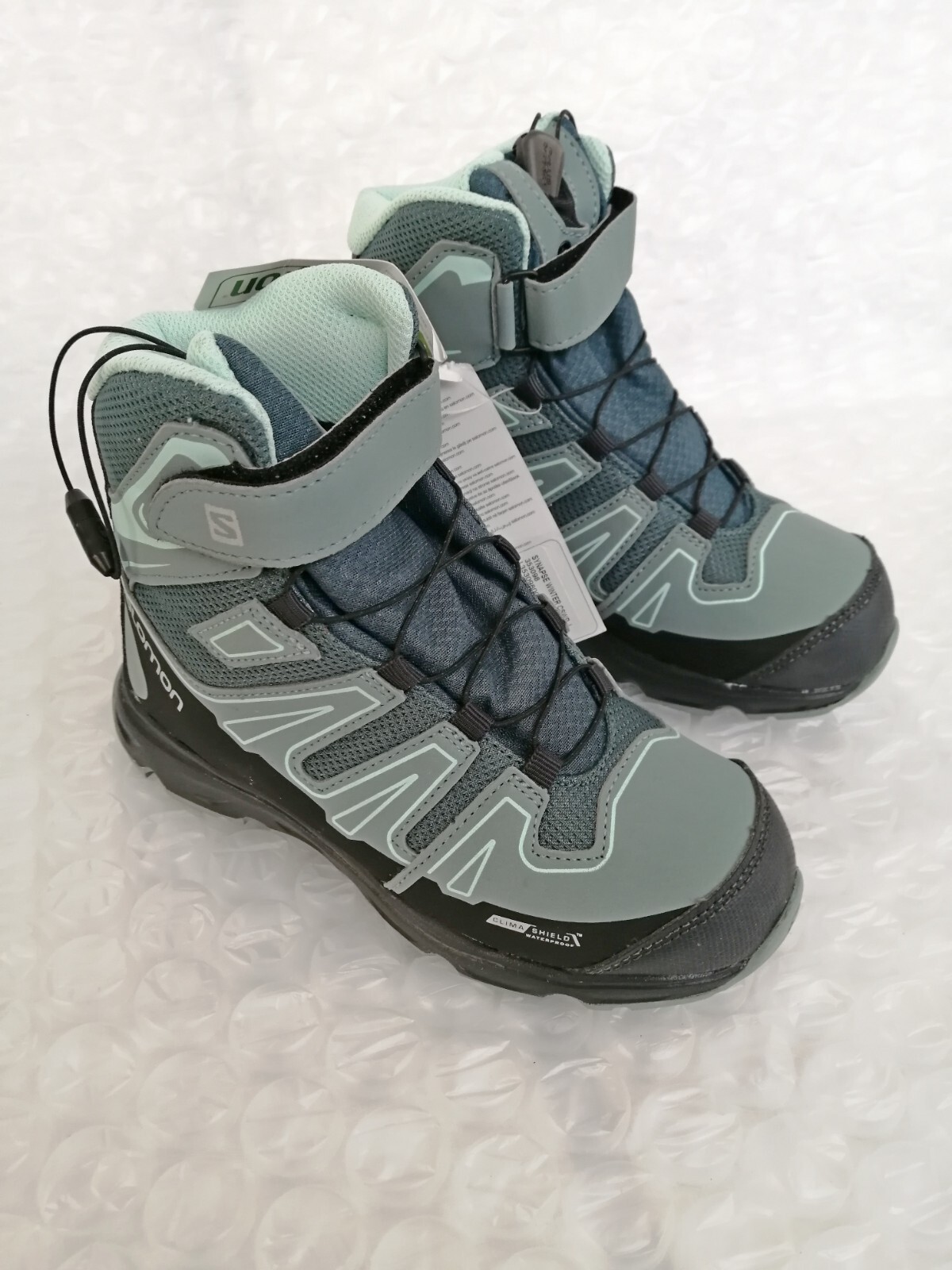 Salomon SYNAPSE 353098 SCARPONE DOPOSCI BAMBINO UNISEX NERO TG 32