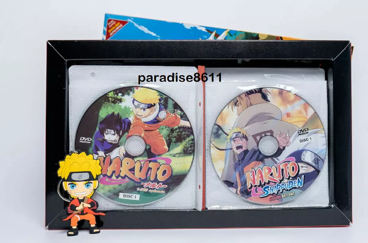 Naruto Shippuden Anime DVD Complete 1-720 Ep Series English Dubbed Free Ship