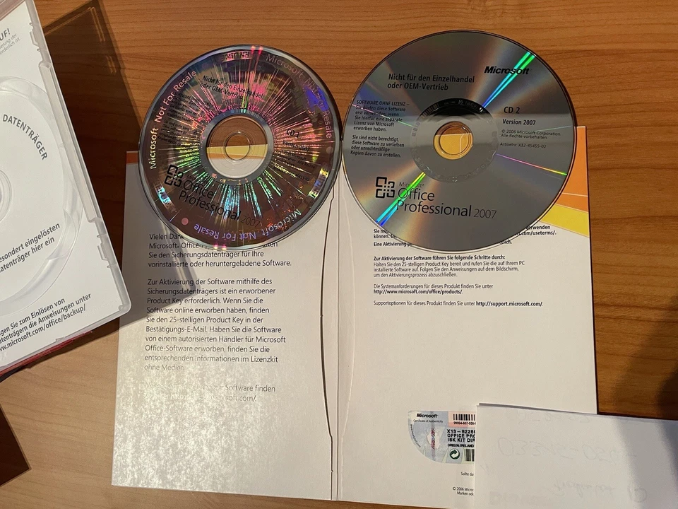MS Office 2007 Pro Vollversion | CD | DE - Bild 4 von 4
