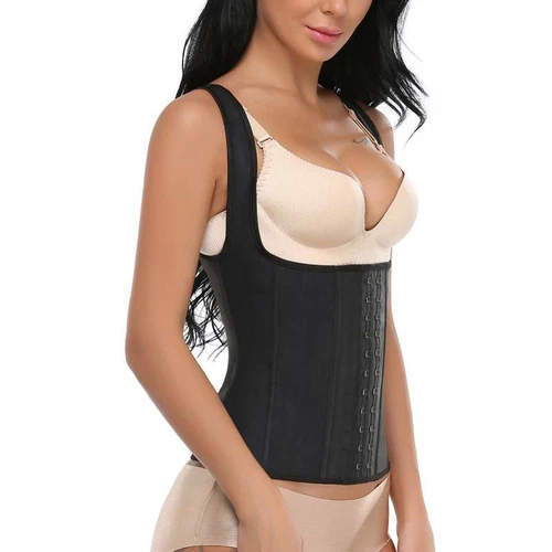 Faja Para Adelgazar Reductoras Abdomen Faja De Ejercicio Tank Top Mujer y Hombre - Picture 12 of 38