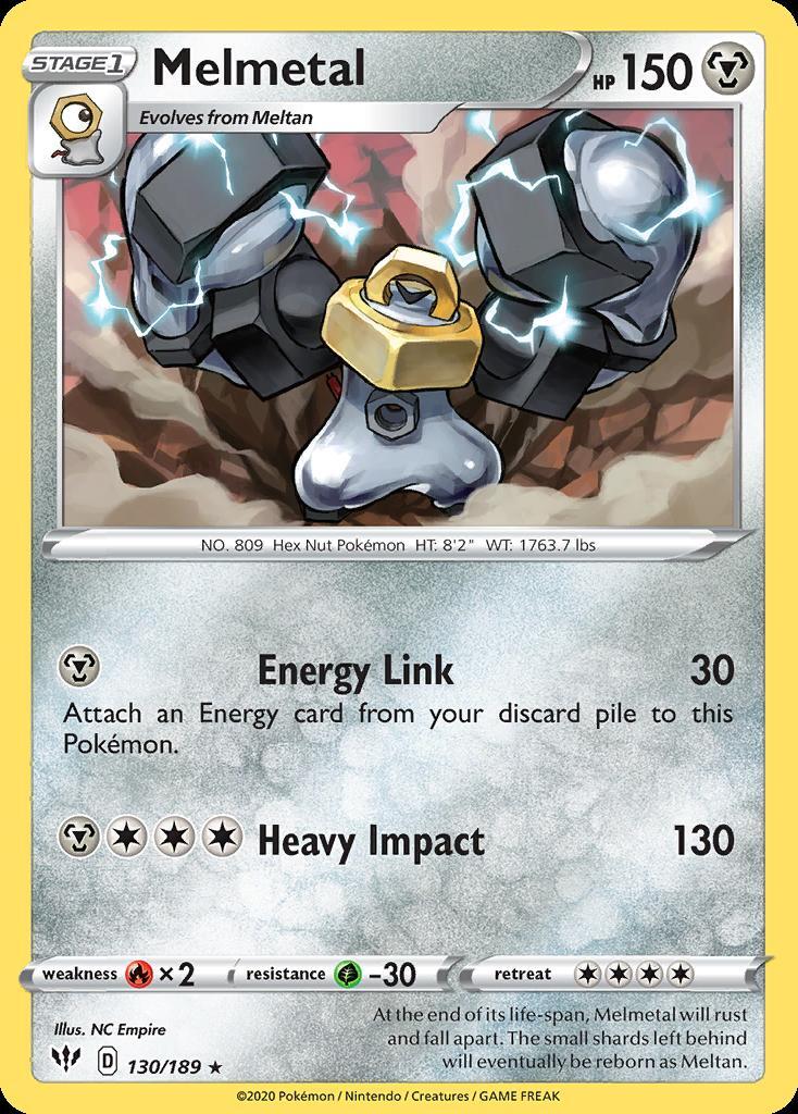 Pokemon Melmetal (130/202) Darkness Ablaze LP